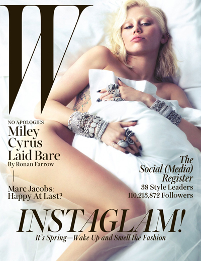 Miley Cyrus | © W Magazine