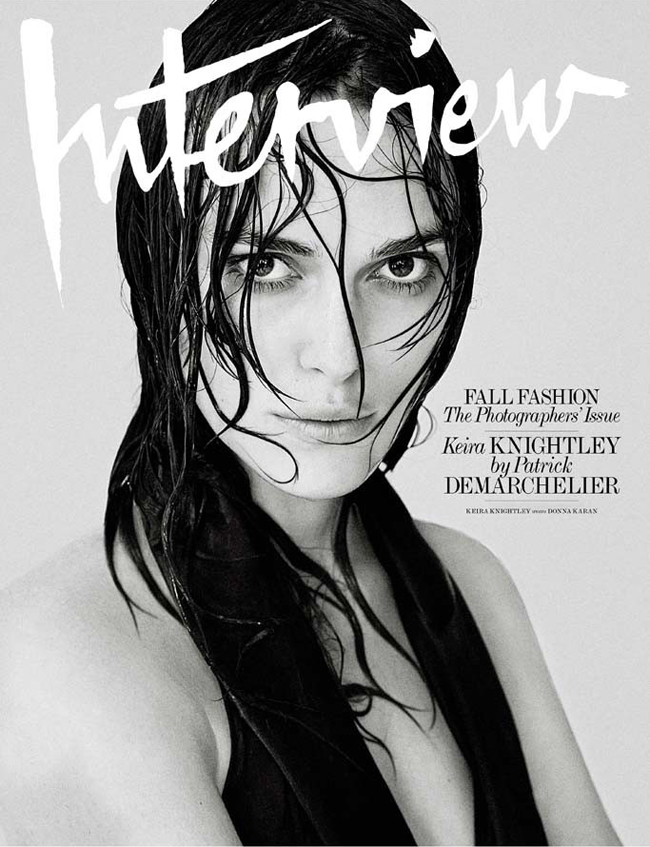 Keira Knightley by Patrick Demarchelier for Interview September 2014