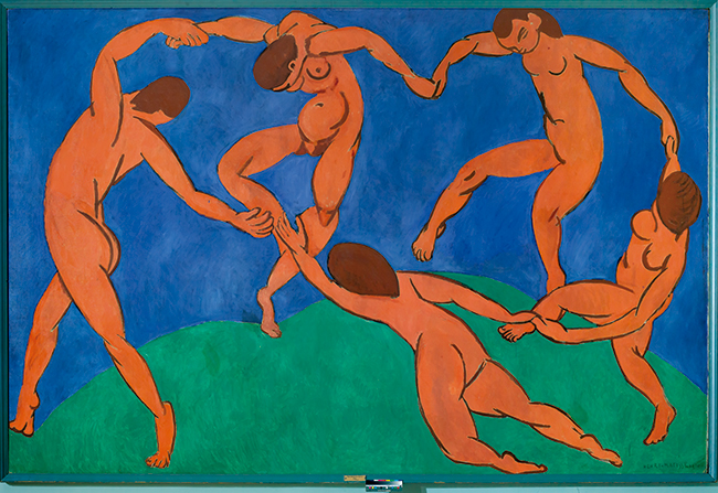 Henri Matisse | La Danse, 1909-1910 © Succession H. Matisse. Photo : © The State Hermitage Museum, Saint Petersburg, 2015/ Vladimir Terebenin, 2014