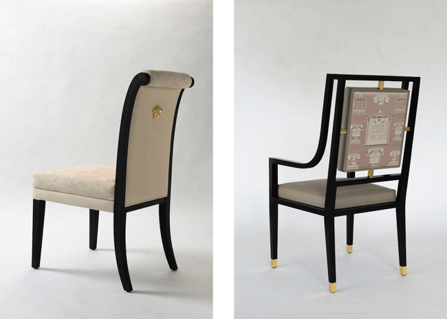 Via Gesù Chair | © Versace
