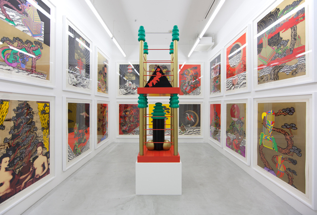 Installation View: Keiichi Tanaami solo exhibition “Passage in the Air (1975 - 1993)” Chap. 1, NANZUKA, 2015 © Keiichi Tanaami Courtesy of the artist and NANZUKA