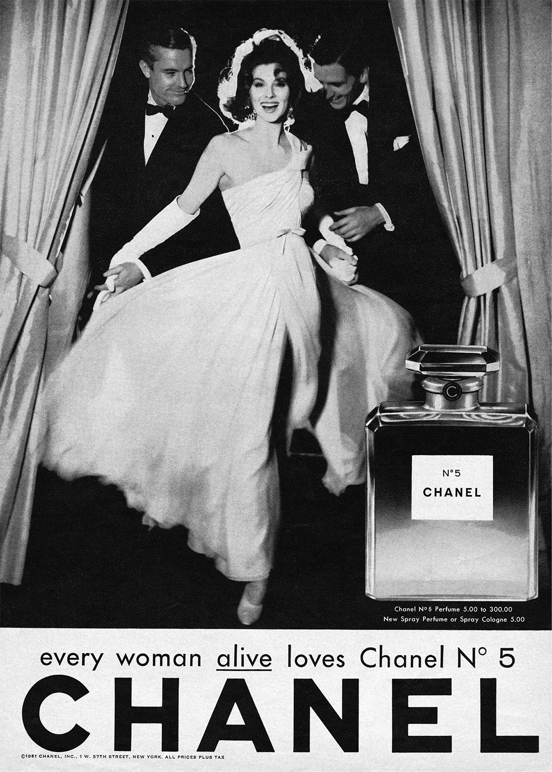 稀少・広告！1967年シャネル広告/Chanel №5/香水/フレグランス/B ...